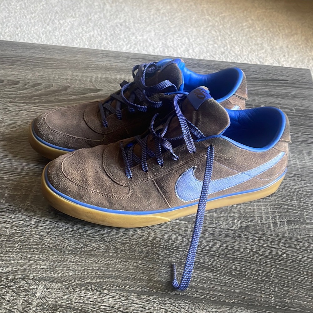 Nike 6.0 SB blue and brown men’s size 12